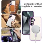 Protect Your Samsung Galaxy S24 FE With a MagSafe-Compatible Purple Case