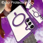 Protect Your Samsung Galaxy S24 FE With a MagSafe-Compatible Purple Case