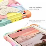 Butterfly Silicone Stand Cover for iPad Air 5th Gen 10.9 - Durable Tablet PC Armor Case