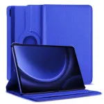 High-Quality Samsung Galaxy Tab S9 Ultra Case with 360° Rotating Stand -Blue