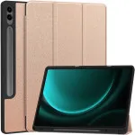 Samsung Galaxy Tab S8 Protective Smart Case with Foldable Book Stand - Rose Design
