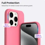 Liquid Silicone Case for iPhone 15 Pro Max - Soft Touch, Durable Protection | Loadbasket UK