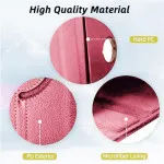 Durable 360° Rotating Samsung Galaxy S7 Tablet Case in Pink Design – Perfect for Any Angle