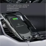 Car Phone Holder Wireless Charger Qi Fast Charging Automatic Clamping Car For iPhone/Samsung