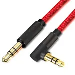 Audio Aux Cable 1M VD 3.5mm To 3.5mm Stable Transmission For Smooth Music Play