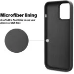 iPhone 13 Pro Max Liquid silicone Black case - Silky-Soft Touch and Full-Body Protection