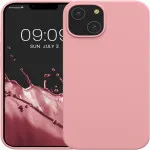 Upgrade Your iPhone 14 with Stylish Pink Soft TPU Silicone Case - Slim and Durable Design