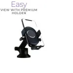 High Quality Car Mount 360° Adjustable Phone Holder for Dash & Windscreen with Quick Release