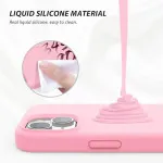 Upgrade Your iPhone 15 Plus with Stylish Pink Soft TPU Liquid Silicone Case