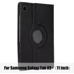 For Samsung Galaxy Tab A9 Plus 11-Inch (2023) Leather Smart Stand Case with Auto Wake/Sleep, Slim Protective Tablet Cover