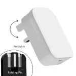 20W Type C Fast Charger Foldable Adapter Mains Charger Wal Plug For Android