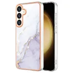 Samsung Galaxy S25 Marble White Case - Unique and Eye-Catching