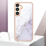 Samsung Galaxy S25 Marble White Case - Unique and Eye-Catching