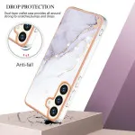 Samsung Galaxy S25 Marble White Case - Unique and Eye-Catching