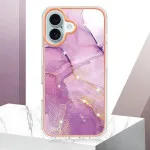 iPhone 16 Marble Case – Slim Shockproof TPU Silicone Protective Cover