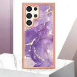 Samsung Galaxy S25 Ultra Marble Phone Case  in Purple Design – Unique and Stylish