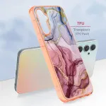 Luxurious Red Marble Samsung Galaxy S25 Plus Case – Trendy and Tough