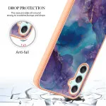 Protective and Stylish Samsung Galaxy S25 Plus Purple Marble case - Fashionable and Long-Lasting