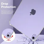 Bumper Clear Silicone Gel Case for iPad 10.2 (9th, 8th, 7th Gen) 2021/2020/2019 Tablet Cover