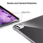 Crystal Clear iPad Pro 13 Bumper Case 13 inches– Stylish, Durable Protection