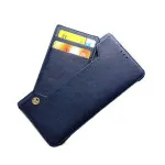 Premium Navy Wallet Case for iPhone 16 Plus – Leather Card Holder & Impact Protection