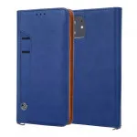 Premium Navy Wallet Case for iPhone 16 Plus – Leather Card Holder & Impact Protection