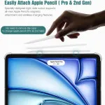 Clear Silicone Gel Bumper Case for iPad Air 4th Gen 10.9 Inch - Shockproof Protective Cover