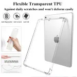 Clear TPU Bumper Case for iPad Mini 1/2/3/4/5 (7.9") - Slim, Tough, and Crystal Clear