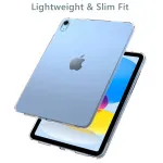 Apple iPad Mini 6 Clear Case with Shockproof Bumper – Slim & Tough Protection