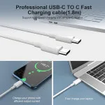 61W USB-C Power Adapter for MacBook Pro, Air & All Type-C Devices - Fast Charging