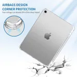 Transparent Silicone Bumper Gel Case for iPad Air 11 (2024) - Ultra-Slim, Shockproof Protection