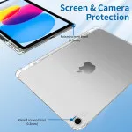 Transparent Silicone Bumper Gel Case for iPad Air 11 (2024) - Ultra-Slim, Shockproof Protection