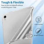 Transparent Silicone Bumper Gel Case for iPad Air 11 (2024) - Ultra-Slim, Shockproof Protection