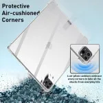 Apple iPad Pro 12.9 inch 2021 Clear Case -  Shockproof Bumper for Maximum Protection