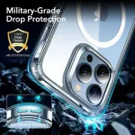 iPhone 13 Pro Max Case - Clear MagSafe Compatible, Shockproof, Yellowing Resistant, Military-Grade Protection