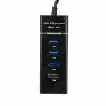 4 Port USB Type C Hub 3.0 Type-C SuperSpeed 5Gbps Multi 4 Ports Expansion Splitter Adapter