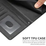 Premium RFID Blocking Wallet Case for Motorola Moto Edge 50 Neo - 3 Card Holder, Shockproof Flip Cover