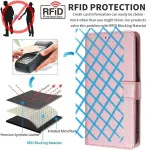 Premium RFID Blocking Wallet Case for Motorola Moto Edge 50 Neo - 3 Card Holder, Shockproof Flip Cover