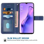 OPPO A80 High-Quality Leather Wallet Case With Multi-Card Slots and Stand – Premium Protection