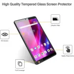 Lenovo Tab M8 4th Gen Screen Protector 2-Pack - HD & FHD Tempered Glass, Scratch-Resistant Shield