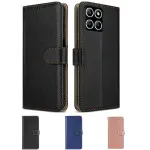 Honor X6B Premium Leather Folio Case with Card Slots and Magnetic Closure