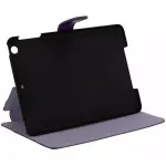 Magnetic Smart Cover for Apple iPad Mini 1, 2, 3 - Purple & Navy Folio Tablet Case