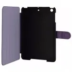 Magnetic Smart Cover for Apple iPad Mini 1, 2, 3 - Purple & Navy Folio Tablet Case