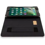 Black PU Leather Flip Folio Case for iPad Mini 1/2/3 with Card Slot Black | UK Best Case