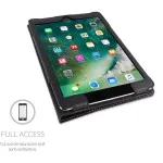 Black PU Leather Flip Folio Case for iPad Mini 1/2/3 with Card Slot Black | UK Best Case