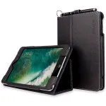 Black PU Leather Flip Folio Case for iPad Mini 1/2/3 with Card Slot Black | UK Best Case