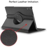 Leather Case for Lenovo Tab M10 – 360° Rotating Folio Stand & Protective Cover | UK