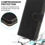 Nokia C12 3Pocket Leather Wallet Case – Full Protection with Magnetic Closure