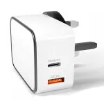 Type C Cable Charger 18W 2-Ports Fast Wall Charger Power Adapter For iOS Android