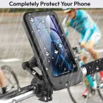 Waterproof Bike Phone Holder Case 360